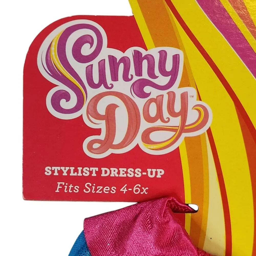 Sunny Day Halloween Costume Girls Dress Size 4-6x Sparkle Tulle Dress Up New